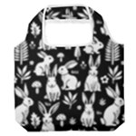 Easter bunny pattern Premium Foldable Grocery Recycle Bag