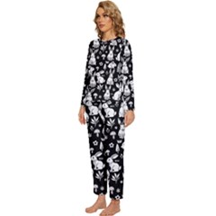 Womens  Long Sleeve Lightweight Pajamas Set 