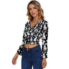 Long Sleeve V-Neck Top 