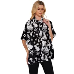 Women s Batwing Button Up Shirt 