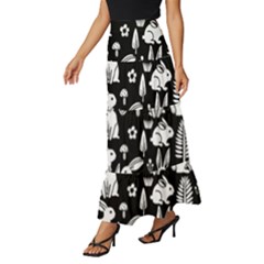 Tiered Ruffle Maxi Skirt 