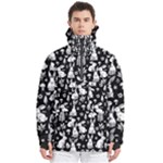 Easter bunny pattern Men s Pullover Zip Ski and Snowboard Waterproof Breathable Jacket