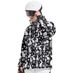 Men s Pullover Zip Ski and Snowboard Waterproof Breathable Jacket 
