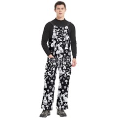 Men s Side Zip Front Pouch Ski And Snowboard Bib Pants	 