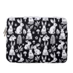 Easter bunny pattern 14  Vertical Laptop Sleeve Case With Pocket