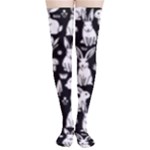 Easter bunny pattern Thigh High Stockings