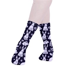 Smooth Crew Length Tube Socks 