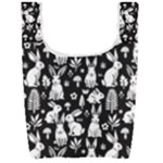 Easter bunny pattern Foldable Shopping Bag