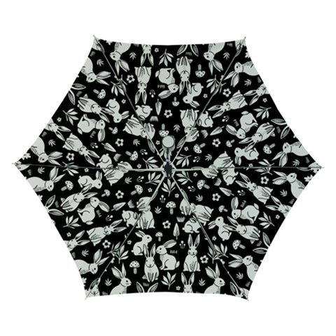 Easter bunny pattern Automatic Folding Umbrella with Case (Small) from ArtsNow.com