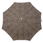 Brown Beige Snake Pattern Straight Umbrellas