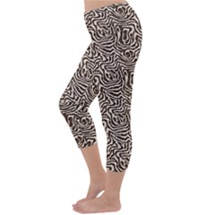 Capri Winter Leggings Back Capri Winter Leggings Back