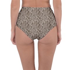 Reversible High-Waist Bikini Bottoms 