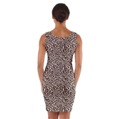 Wrap Front Bodycon Dress 