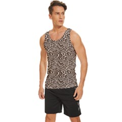 Men s Wide Collar Tank Top 