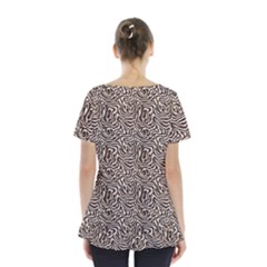 Skirt Hem Sports Top 