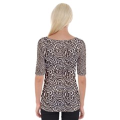 Wide Neckline T-Shirt 