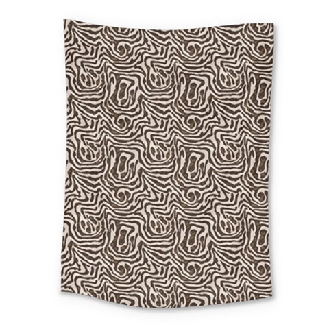Brown Beige Snake Pattern Medium Tapestry from ArtsNow.com