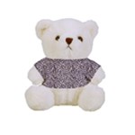 Brown Beige Snake Pattern Full Print Tee for Cuddly Teddy Bear
