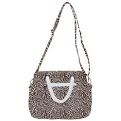 Rope Handles Shoulder Strap Bag 