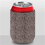 Brown Beige Snake Pattern Can Holder