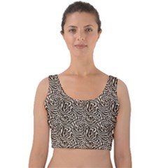 Velvet Crop Top 