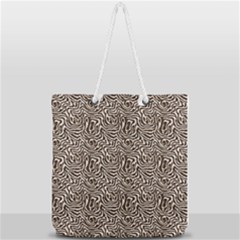 Full Print Rope Handle Tote (Large) 