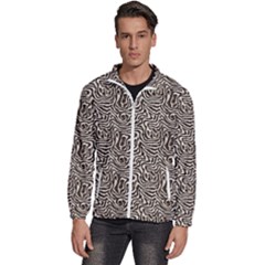 Men s High Neck Windbreaker 