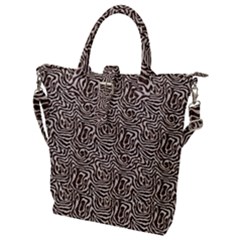 Buckle Top Tote Bag 