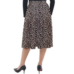Classic Velour Midi Skirt  