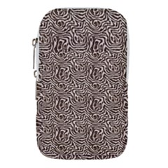 Brown Beige Snake Pattern Waist Pouch (Large) from ArtsNow.com