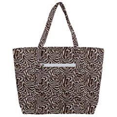 Zip Up Canvas Bag 