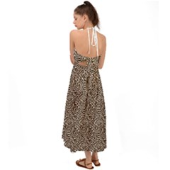 Halter Tie Back Dress  