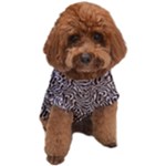Brown Beige Snake Pattern Dog T-Shirt