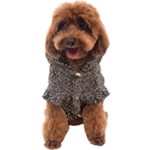 Brown Beige Snake Pattern Dog Coat