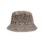 Brown Beige Snake Pattern Bucket Hat (Kids)