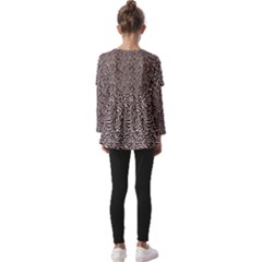 Kids  V Neck Casual Top 