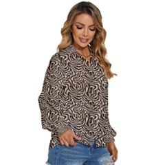 Women s Long Sleeve Button Up Shirt 