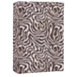 Brown Beige Snake Pattern Playing Cards Single Design (Rectangle) with Custom Box