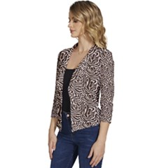 Women s Casual 3/4 Sleeve Spring Jacket 