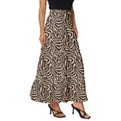 Tiered Ruffle Maxi Skirt 