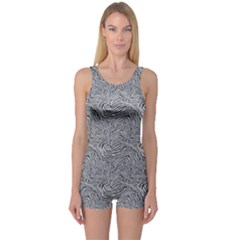One Piece Boyleg Swimsuit 
