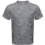 Dark Grey Snake Men s Cotton T-Shirt