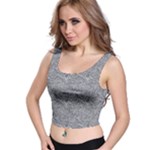 Dark Grey Snake Crop Top