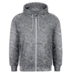 Dark Grey Snake Men s Zipper Hoodie