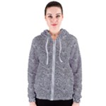 Dark Grey Snake Women s Zipper Hoodie