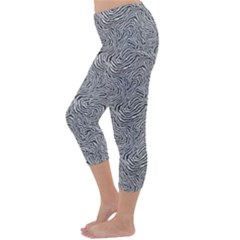Capri Winter Leggings Back Capri Winter Leggings Back