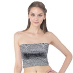Dark Grey Snake Tube Top