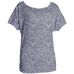 Dark Grey Snake Women s Oversized T-Shirt