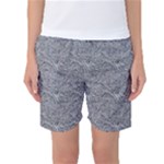 Dark Grey Snake Women s Basketball Shorts