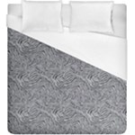 Dark Grey Snake Duvet Cover (King Size)